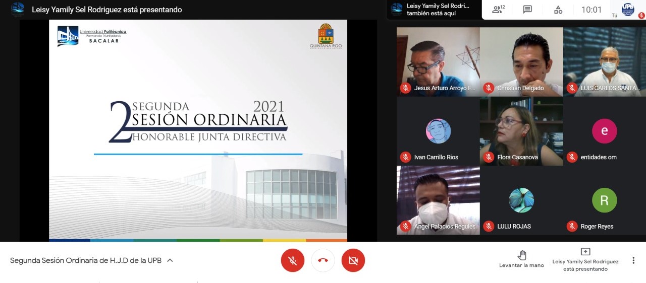 2da Sesión Ordinaria de H. Junta Directiva de la UPB