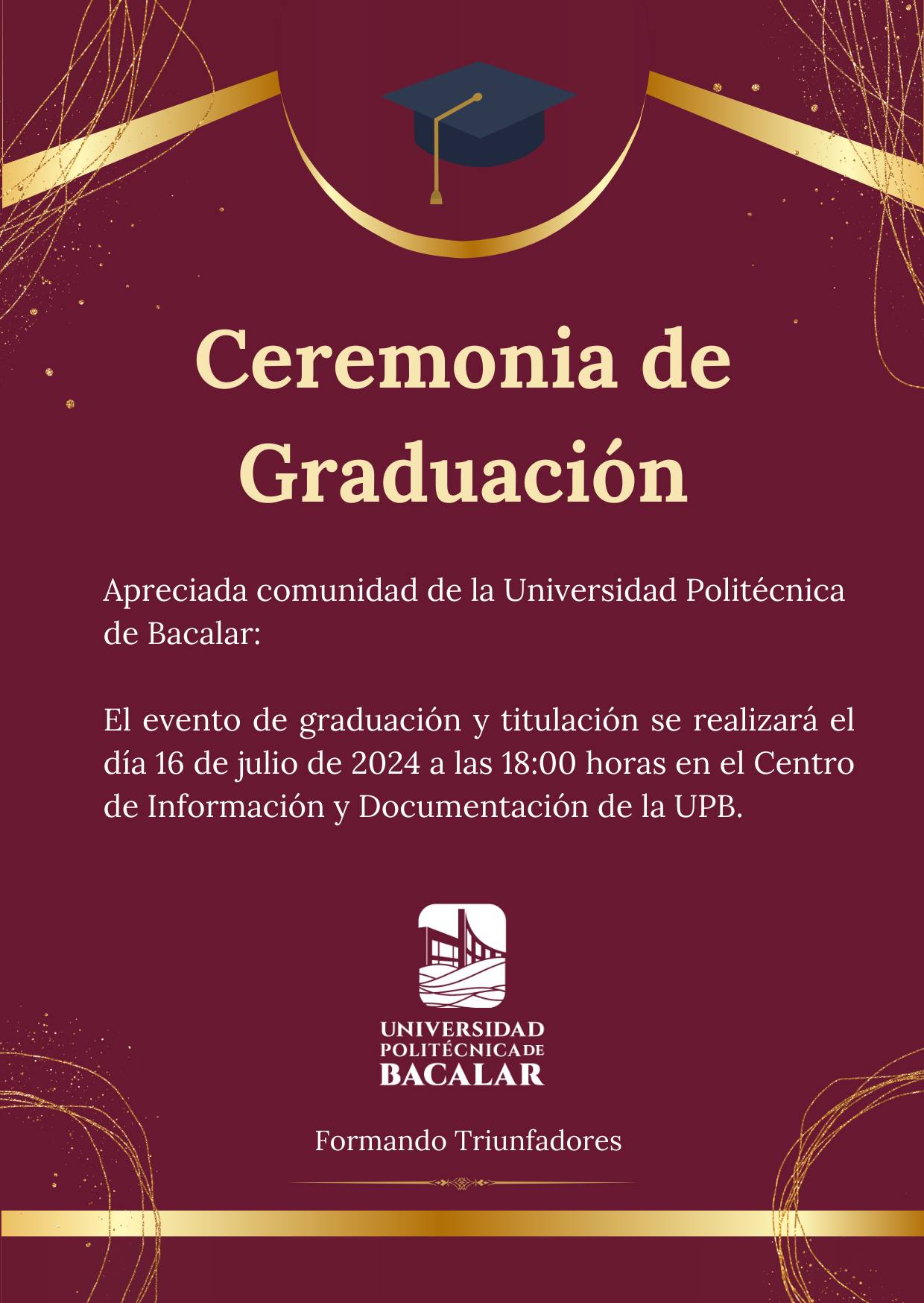 Ceremonia de Graduación